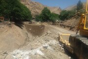 گزارش تصویری اداره بحران راه و شهرسازی البرز از روند پاکسازی محور کرج-چالوس 2