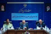جلسه شورای راهبری تصادفات استان مرکزی