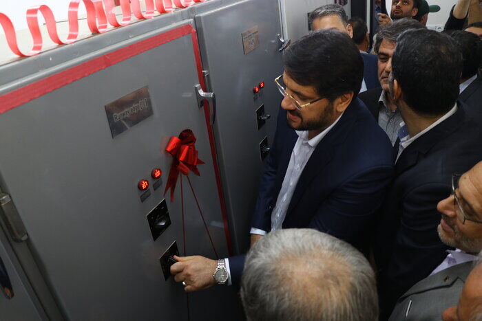 سامانه روشنایی فرودگاه خوی به بهره برداری رسید