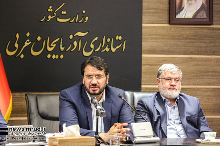 ۲۷ شهرک ساحلی برای استان غیرساحلی کشور تعریف شده است ببینید | سفر وزیر راه و شهرسازی به استان آذربایجان غربی (2)