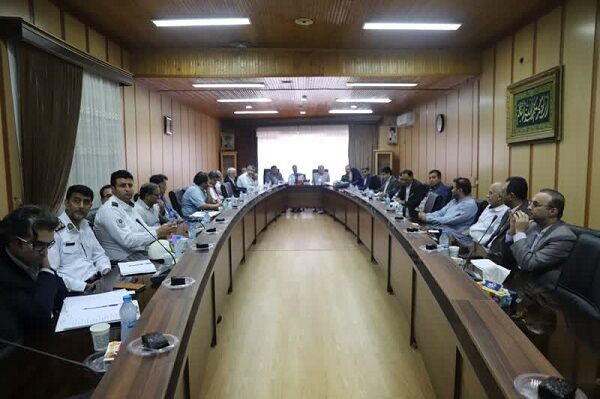 جلسه هماهنگی تمرین کامل طرح اضطراری فرودگاه گرگان ️ برگزار شد فرودگاه گرگان جلسه