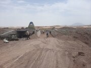 گزارش تصویری ادامه پروژه محور روستای ارمیان در شرق استان سمنان(شاهرود)