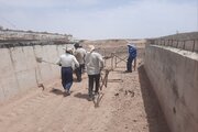 گزارش تصویری ادامه پروژه محور روستای ارمیان در شرق استان سمنان(شاهرود)