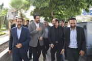 ببینید| وزیر راه و شهرسازی خادم افتخاری گلستان شهدای اصفهان شد