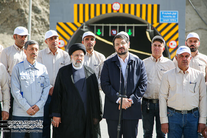 مسیر تهران_شمال با تردد از منطقه یک و دو آزادراه ۶۲ کیلومتر کوتاه میشود ببینید | آئین افتتاح مسیر رفت منطقه 2 آزاد راه تهران _ شمال