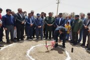 ببینید| گلنگ زنی تقاطع غیر هم سطح محورهای زابل- زهک و محمدآباد- میلک در شمال سیستان و بلوچستان