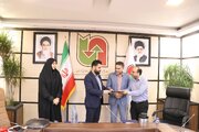 ببینید|تجلیل از رتبه های اول ادارات ستادی اداره کل راهداری و حمل و نقل جاده ای خوزستان