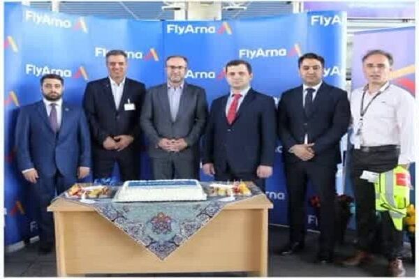 برقراری اولین پرواز از ارمنستان به شهر فرودگاهی امام خمینی (ره) پرواز ارمنستان