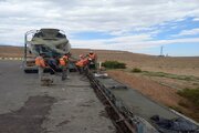 اجرای عملیات تعمیرات، بازسازی و اجرای نرده کشی پلها در شرق استان سمنان(شاهرود)