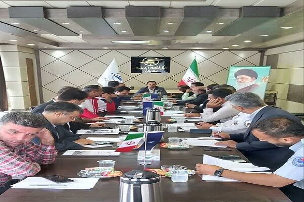 آخرین جلسه هماهنگی مانور طرح اضطراری فرودگاه شهدای نوشهر برگزار شد جلسه فرودگاه نوشهر