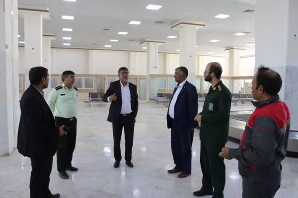 پایان عملیات بهسازی ترمینال فرودگاه شهدای زابل بازرسی فرودگاه زاهدان