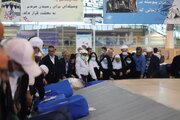 نخستین پرواز ورودی حجاج آذربایجان شرقی به فرودگاه تبریز