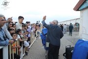 نخستین پرواز ورودی حجاج آذربایجان شرقی به فرودگاه تبریز