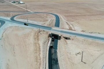 ساخت تقاطع غیرهمسطح «کردیجان» در شهرستان آشتیان