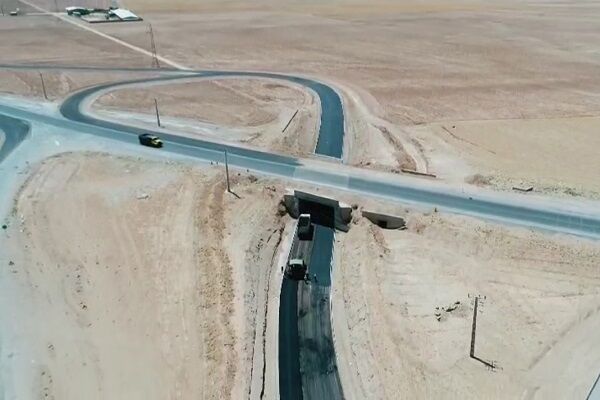ساخت تقاطع غیرهمسطح «کردیجان» در شهرستان آشتیان