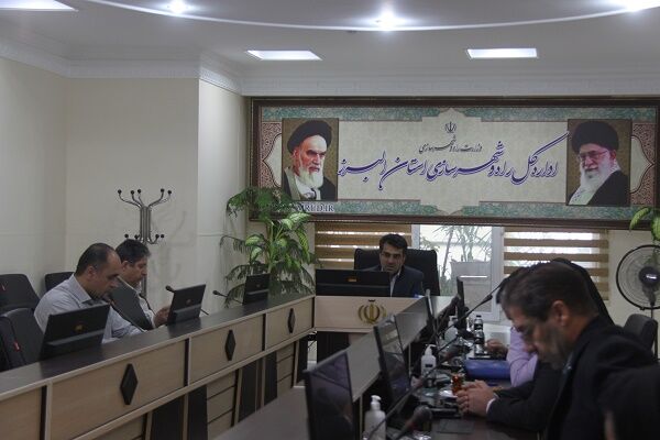 جلسه تنظیم بازار مسکن و ساماندهی مشاوران املاک استان لبرز