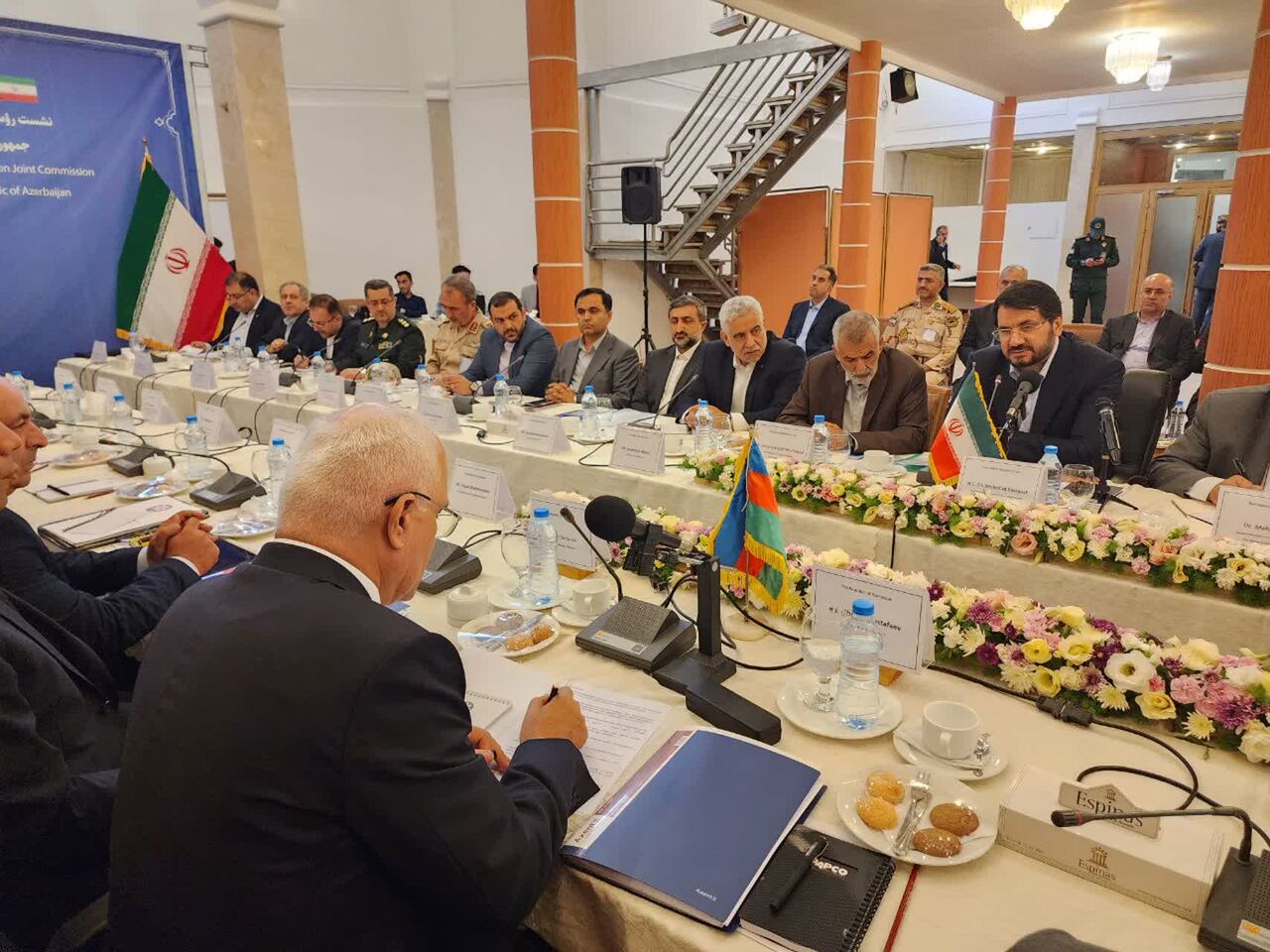 آغاز مذاکرات رؤسای کمیسیون مشترک اقتصادی ایران و آذربایجان