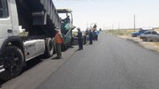 عملیات های  بهسازی و روکش آسفالت در محورهای استان تهران توسط اداره کل راهداری و حمل و نقل جاده ای استان تهران