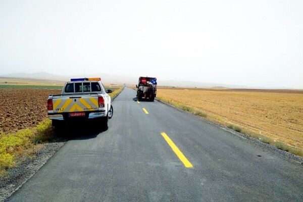 اجرای اقدامات ایمنی در محور «زنگارک - سقرجوقک» شهرستان فراهان فراهان