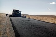 ببینید| ادامه عملیات تکمیل پروژه محور قطع سوم چاه جام بیارجمند در شرق استان سمنان(شاهرود)