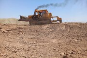 ببینید| ادامه عملیات  پروژه محور شاهرود-طرود در شرق استان سمنان(شاهرود)