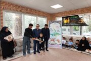 ببینید|تقدیر از برگزیدگان مسابقه نقاشی عفاف و حجاب ویژه فرزندان کارکنان اداره کل راه و شهرسازی استان سیستان و بلوچستان