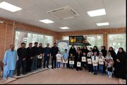 ببینید|تقدیر از برگزیدگان مسابقه نقاشی عفاف و حجاب ویژه فرزندان کارکنان اداره کل راه و شهرسازی استان سیستان و بلوچستان