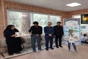 ببینید|تقدیر از برگزیدگان مسابقه نقاشی عفاف و حجاب ویژه فرزندان کارکنان اداره کل راه و شهرسازی استان سیستان و بلوچستان