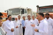 ببینید| بازدید مدیرکل راهداری و حمل و نقل جاده ای جنوب استان از  اداره ماشین آلات راهداری جنوب سیستان و بلوچستان
