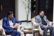 دیدار مدیر کل راهداری و حمل و نقل جاده ای استان با شهردار مشهد مقدس