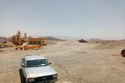 ببینید|ادامه پیشرفت قطعه سوم چاه جام -بیارجمند در شرق استان سمنان(شاهرود)