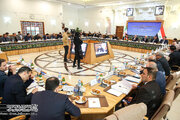 ببینید | نشست کمیته پیگیری اسناد و تفاهمات سفر رئیس جمهور به سوریه