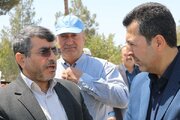 بازدید علی سلاجقه معاون رییس جمهور و رییس سازمان حفاظت محیط زیست