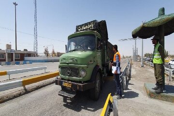 رشد ۲۵ درصدی جابه‌جایی کالا توسط ناوگان حمل و نقل استان کرمانشاه