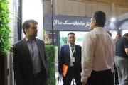 گزارش تصویری بازدید مدیرکل راه و شهرسازی استان البرز از بیست و سومین نمایشگاه بین‌المللی صنعت ساختمان