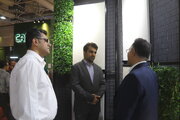 گزارش تصویری بازدید مدیرکل راه و شهرسازی استان البرز از بیست و سومین نمایشگاه بینالمللی صنعت ساختمان