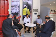 گزارش تصویری بازدید مدیرکل راه و شهرسازی استان البرز از بیست و سومین نمایشگاه بین‌المللی صنعت ساختمان