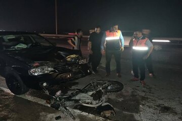 تصادفات جاده ای استان بوشهر در شب