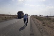 حضور به موقع راهداران شرق استان سمنان در سیل
