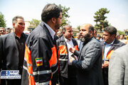 ببینید | بهره برداری از شبیهساز ماشینآلات راهداری و  الحاق ۱۱۰ دستگاه ماشینآلات سنگین به ناوگان راهداری با حضور وزیر راه و شهرسازی