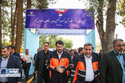 ببینید | بهره برداری از شبیهساز ماشینآلات راهداری و  الحاق ۱۱۰ دستگاه ماشینآلات سنگین به ناوگان راهداری با حضور وزیر راه و شهرسازی