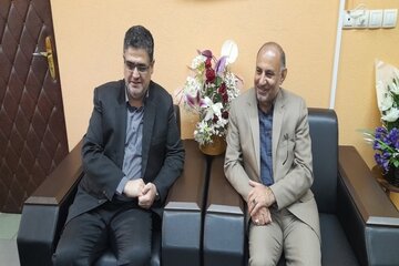 گیلان-دیدار مدیرکل بنیاد مسکن استان با سرپرست جدید راه وشهرسازی