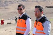 فعالیت راهداران ساوه، زرندیه، تفرش و غرق آباد در پیشبرد اهداف اجرایی مانور منطقهای زلزله در محدوده سد الغدیر ساوه