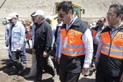 فعالیت راهداران ساوه، زرندیه، تفرش و غرق آباد در پیشبرد اهداف اجرایی مانور منطقه‌ای زلزله در محدوده سد الغدیر ساوه