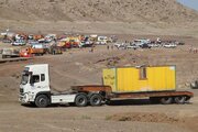 فعالیت راهداران ساوه، زرندیه، تفرش و غرق آباد در پیشبرد اهداف اجرایی مانور منطقهای زلزله در محدوده سد الغدیر ساوه