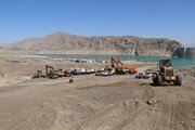 فعالیت راهداران ساوه، زرندیه، تفرش و غرق آباد در پیشبرد اهداف اجرایی مانور منطقهای زلزله در محدوده سد الغدیر ساوه