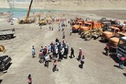 فعالیت راهداران ساوه، زرندیه، تفرش و غرق آباد در پیشبرد اهداف اجرایی مانور منطقهای زلزله در محدوده سد الغدیر ساوه