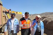 فعالیت راهداران ساوه، زرندیه، تفرش و غرق آباد در پیشبرد اهداف اجرایی مانور منطقهای زلزله در محدوده سد الغدیر ساوه