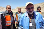 فعالیت راهداران ساوه، زرندیه، تفرش و غرق آباد در پیشبرد اهداف اجرایی مانور منطقهای زلزله در محدوده سد الغدیر ساوه