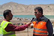 فعالیت راهداران ساوه، زرندیه، تفرش و غرق آباد در پیشبرد اهداف اجرایی مانور منطقهای زلزله در محدوده سد الغدیر ساوه